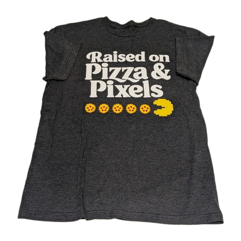 Pizza Hut x NAMCO Pac-Man Shirt Limited Edition Raised On Pizza & Pixels Medium